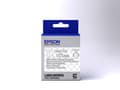 Miniatyrbild 5 av 5: Epson etikettkassett transparent – LK-4TWN klar vit/klar 12/9