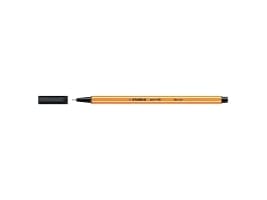 Fineliner Stabilo Point 88 sort 0,4 mm - (10 stk.)