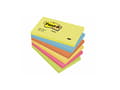 Miniatyrbild 4 av 5: Post-it® Notes Energetic-farver, 6 blokke, 76 mm x 127 mm, 100 ark pr. blok