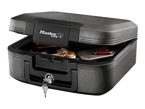 Master Lock LCHW20101 - Säilytyslaatikko - A4:lle - 7,84 litraa - musta, hiilenharmaa