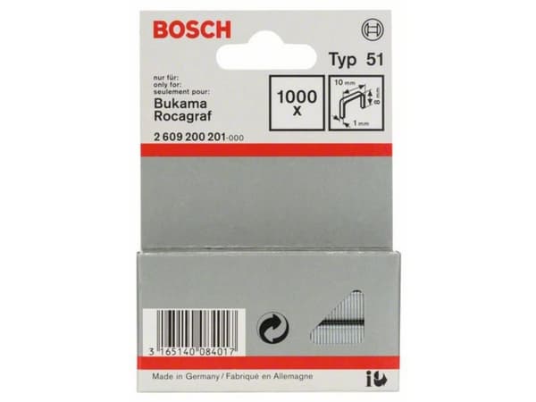 Bosch CLAMP TYYPPI 51 8MM 1000 kpl