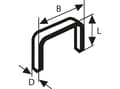 Pikkukuva 2 / 5: Bosch CLAMP TYYPPI 51 8MM 1000 kpl
