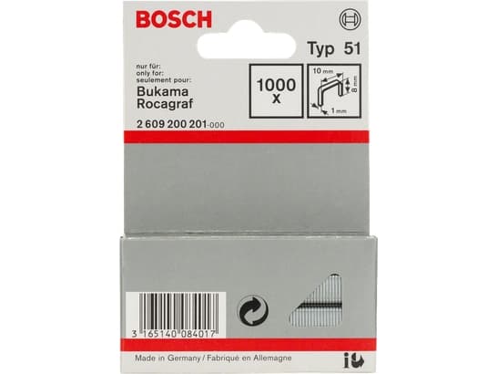 Bosch CLAMP TYYPPI 51 8MM 1000 kpl