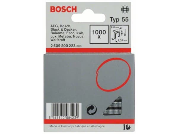 Bosch CLAMP TYYPPI 55 18MM 1000 kpl