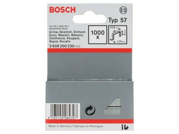 Bosch CLAMP TYYPPI 57 8MM 1000 kpl