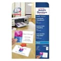 Pikkukuva 3 / 5: Visitkort Avery C32028-25 hvid blank 85x54 mm til inkjetprinter 240g - (8 stk. x 25 ark)