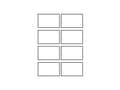 Pikkukuva 4 / 5: Visitkort Avery C32028-25 hvid blank 85x54 mm til inkjetprinter 240g - (8 stk. x 25 ark)