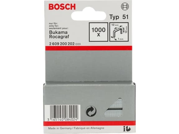 Bosch CLAMP TYPE51 10MM 1000 kpl