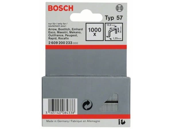 Bosch KLIPPE TYPE 57 14MM 1000 STK