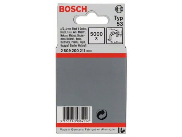 Bosch CLAMP W:11.4XL:10 NR53 5000 kpl