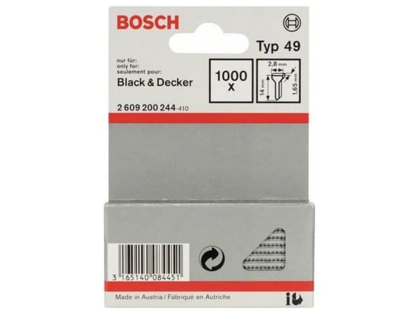 Bosch SEAM TYPE 49 14MM 1000 stycken
