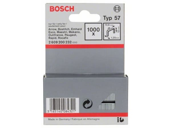 Bosch CLAMP TYYPPI 57 12MM 1000 kpl