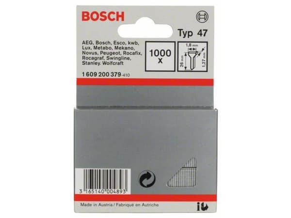 Bosch KORSNINGSSKÄR TYP 47 1,8X1,27X26MM 1000 stycken