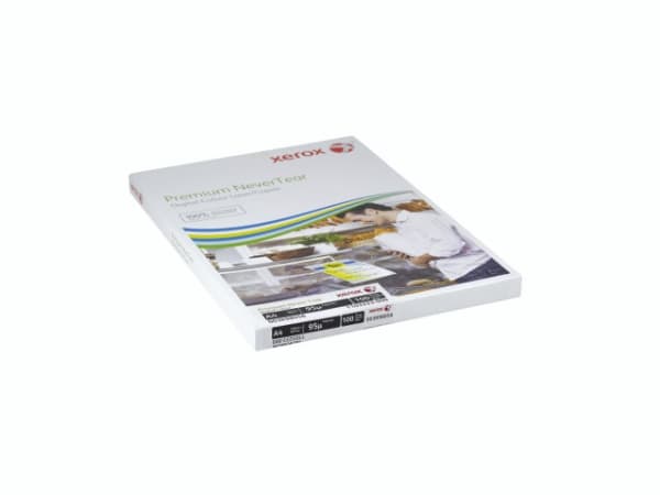 Xerox Premium NeverTear - Polyester - 95 mikroner - sterkt hvitt - A4 (210 x 297 mm) - 125 g/m² - 100 ark papir - for DocuColor 30 CP, 30 Pro, 40, 40
