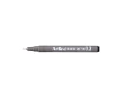 Fineliner Artline Drawing Pen EK233, 0,3 mm, sort
