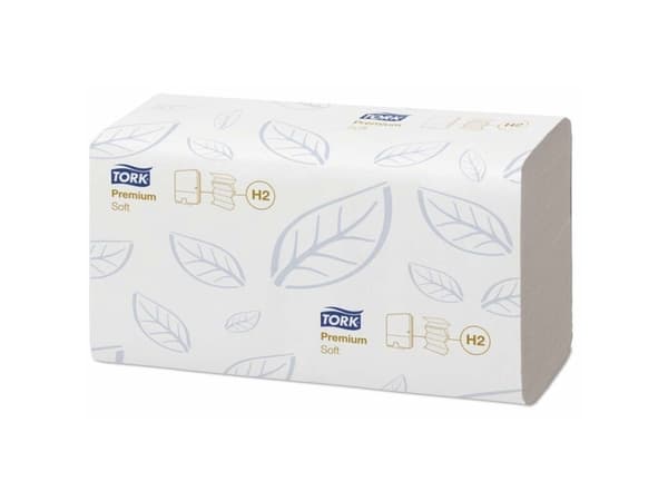 Håndklædeark Tork H2 Xpress® Soft Premium Multifold - (21 pakker x 110 ark)