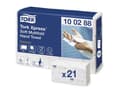 Miniatyrbilde 5 av 5: Håndklædeark Tork H2 Xpress® Soft Premium Multifold - (21 pakker x 110 ark)