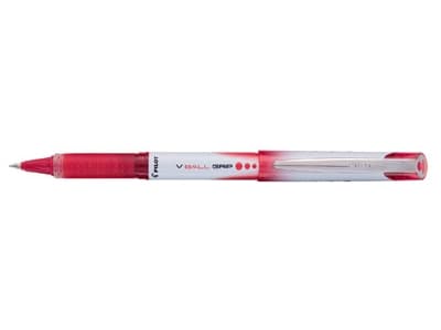 Rollerpen, Pilot V-Ball Grip, 0,5 mm, rød