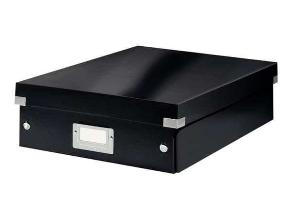 Leitz 60580095, Polypropeeni (PP), Musta, Kirjekuori, Kirjain, Note, Paperi, Picture, 880 g, 280 x 370 x 100 mm
