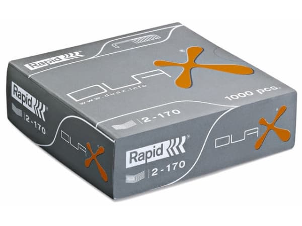 Rapid Duax - Klamrar - 20 mm - galvaniserat stål - paket med 1000 - för P/N: 21698301