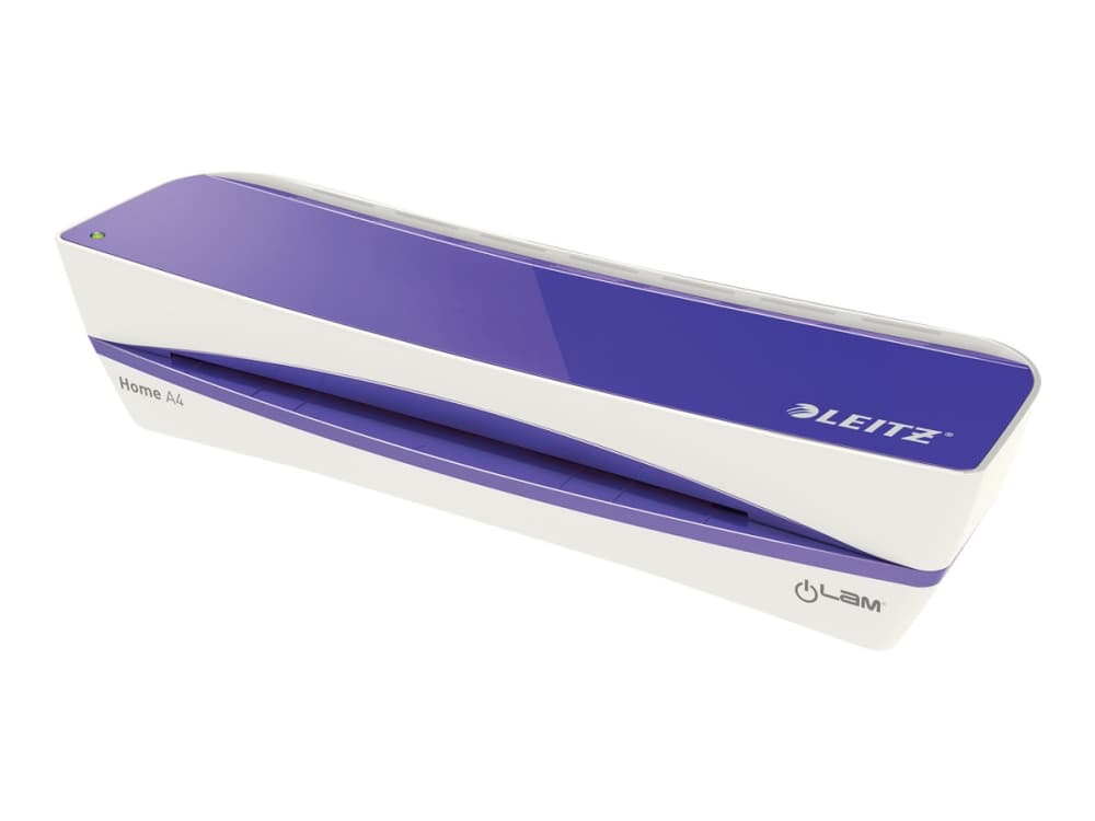 Leitz iLAM Laminator Home A4 Lamineringsmaskin för termisk laminering Violett, Vit
