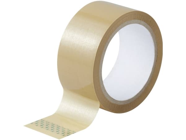 TOOLCRAFT 93038c181 93038c181 Förpackningsband brunt (L x B) 50 m x 48 mm 3 st