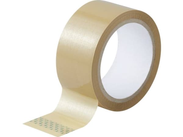 TOOLCRAFT 93038c181 93038c181 Förpackningsband brunt (L x B) 50 m x 48 mm 3 st