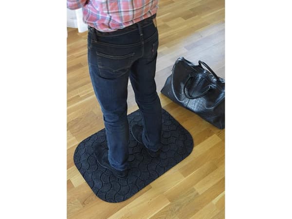 Måtte StandUp ståmåtte 53x77 cm sort