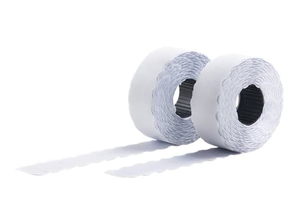Avery PLR1626 - Papir - fjernbart adhesiv - hvit - 26 x 16 mm 12000 etikett(er) (10 rull(er) x 1200) prisetiketter