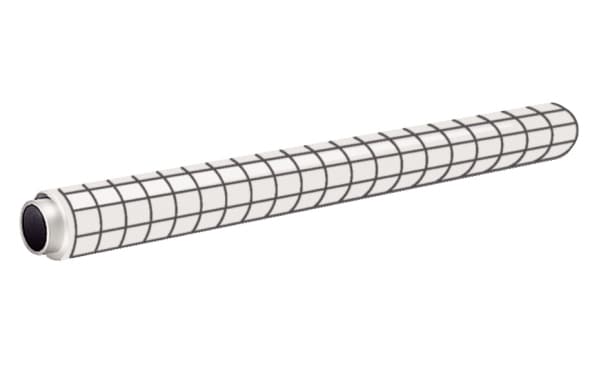 Leitz EasyFlip - Folie - Rull (60 cm x 20 m) - hvit - rutet