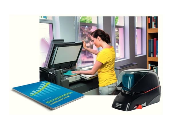 Platt häftapparat rapid 5080e, elektrisk