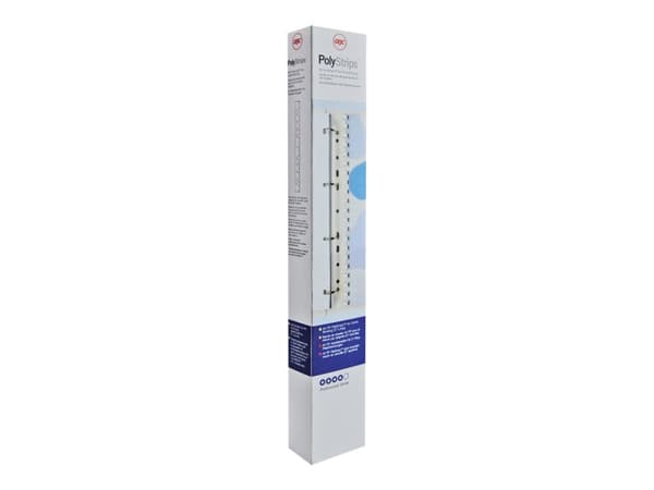 Filestrip GBC Poly t/Comb ryg klar /100