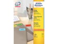 Pikkukuva 4 / 5: Avery 3455, Keltainen, Itse kiinnittyvä tulostintarra, A4, Paperi, Laser/Inkjet, Kiinteä