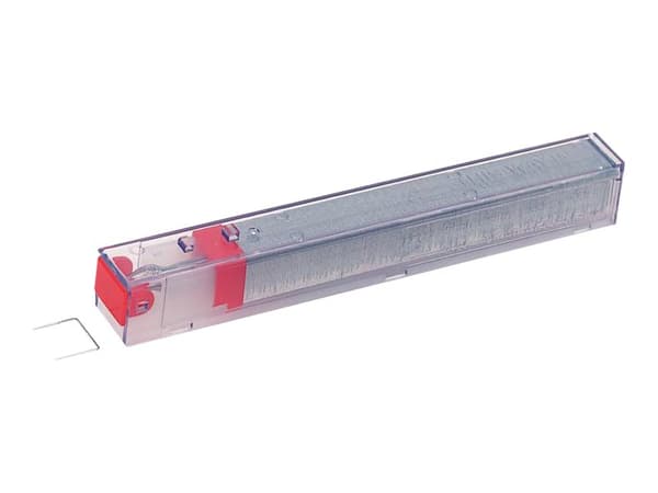 Leitz 55940000, Niittipakkaus, 1,2 cm, 210 niitit, 26/12, Punainen, 80 arkkia