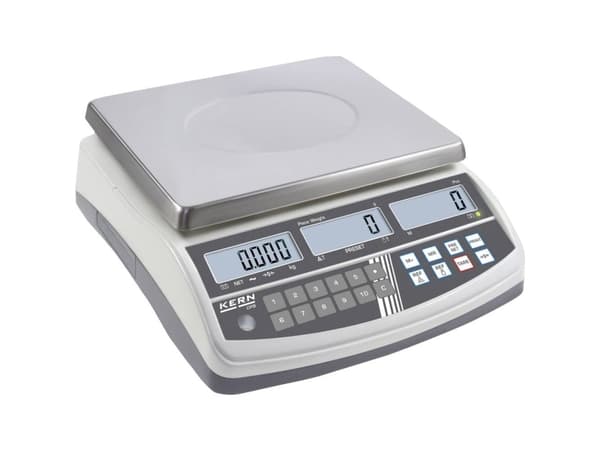 Kernin laskentavaaka CPB 15K0.2N Punnituskapasiteetti (max.) 15 kg Luettavuus 0,2 g verkkokäyttöinen, paristokäyttöinen (CPB 15K0.2N)