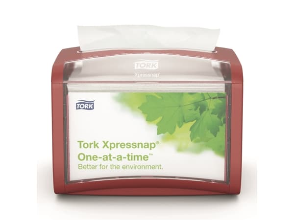 Annostelija Serviet Tork XPN N4 Bordmodel Rød,1 stk
