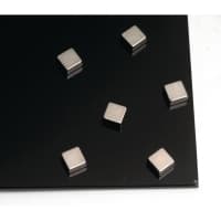 Super Stærke Magneter - kvadratisk stål 1x1x0,5 cm - (6 stk.)