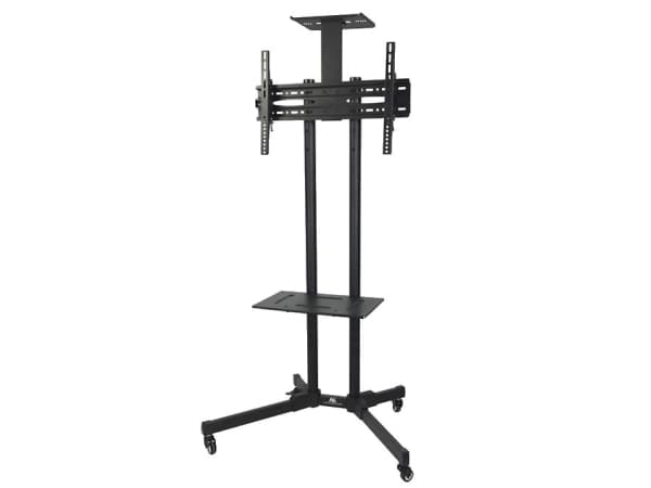 Maclean MC-661 - Vagn - för flat panel / DVD player - plast, aluminium, stål - skärmstorlek: 32"-55"