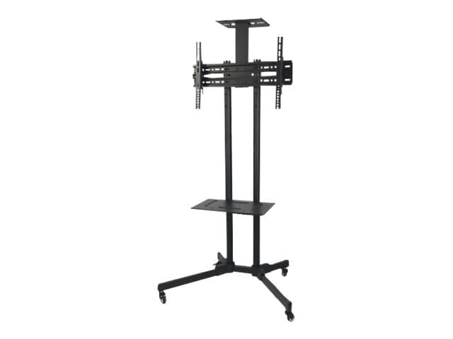 Maclean MC-661 - Vagn - för flat panel / DVD player - plast, aluminium, stål - skärmstorlek: 32"-55"