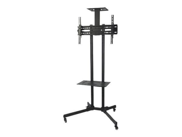 Maclean MC-661 - Vagn - för flat panel / DVD player - plast, aluminium, stål - skärmstorlek: 32"-55"