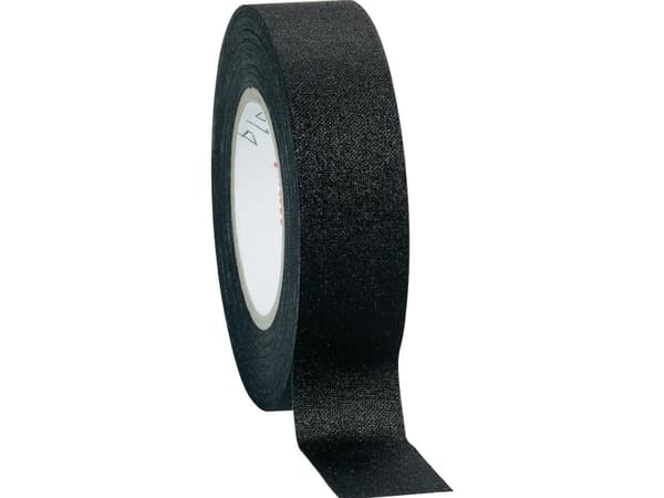 Coroplast 16781 16781 Tekstiiliteippi Musta (L x S) 10 m x 19 mm 10 m 10 m