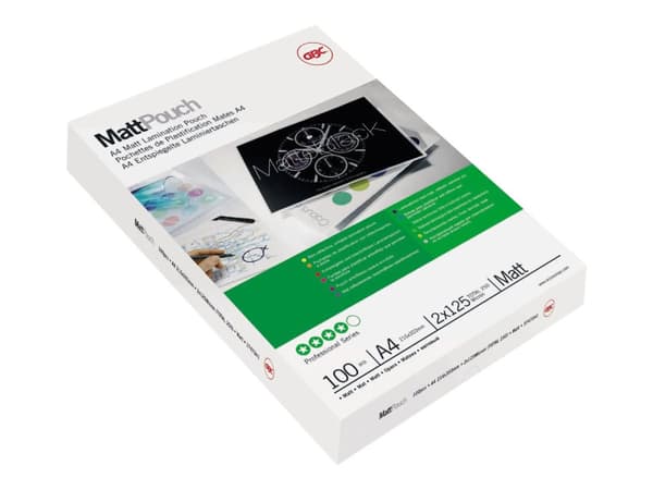 Lamineringslomme GBC A3 125mic - (100 stk.)