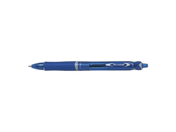 Kuglepen, Pilot Acroball, 0,7 mm, fine, blå