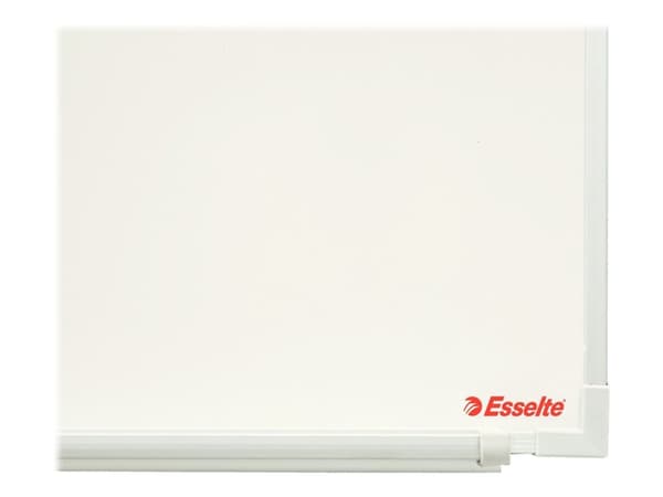 WB Esselte emalje. 60x90cm hvit aluminiumsramme