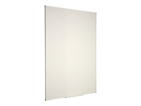 WB Esselte emalje. 60x90cm hvit aluminiumsramme