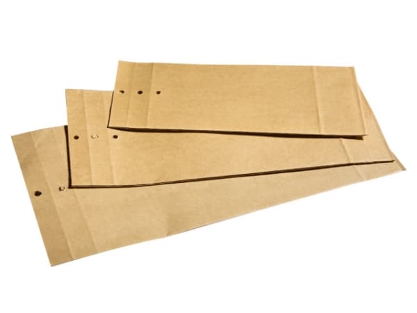 BONG ProPack D17 - Kirjepussi - laajennettava - 135 x 350 mm - neliö - avoin pää - solki - ruskea - 250 kpl pakkaus