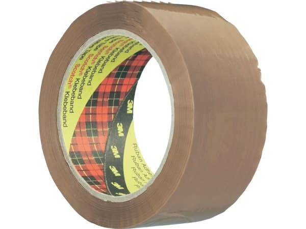 3M Förpackningstejp (L x B) 66 m x 50 mm Transparent Bi-axiellt orienterad polypropylenfilm (BOPP) SCO (KT-0000-2277-4)