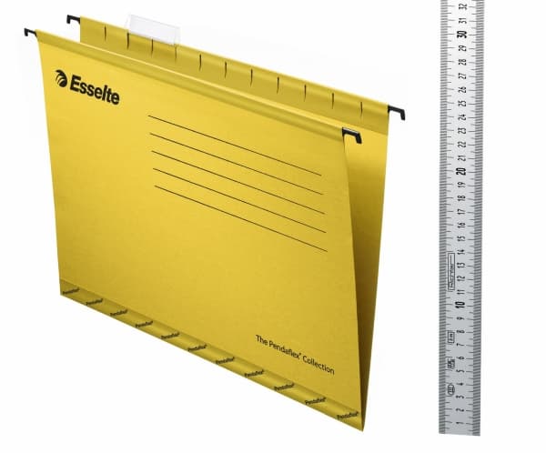 Pendaflex - Hengemappe - V-Base - for Folio - gul