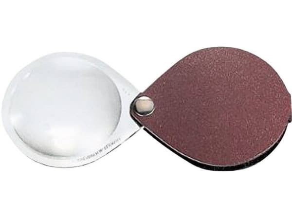 Eschenbach 1740150 Nahka-taittokuppi Suurennuskerroin: 3,5 x Linssin koko: (Ø) 50 mm Punainen