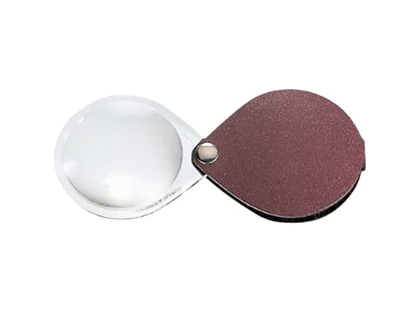 Eschenbach 1740150 Nahka-taittokuppi Suurennuskerroin: 3,5 x Linssin koko: (Ø) 50 mm Punainen